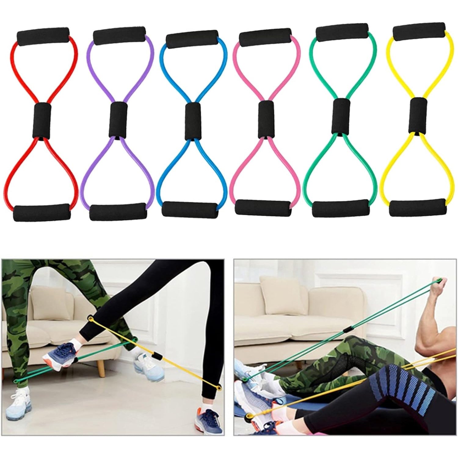 8471 Sport Resistance Loop Band Yoga Bands Rubber Exercise Fitness Training Gym Strength Resistance Band, Exercise Equipment, Bands for Working Out (1 Pc Mix Color) 8471 Sport Resistance Loop Band Yoga Bands Rubber Exercise Fitness Training Gym Strength Resistance Band, Exercise Equipment, Bands for Working Out (1 Pc Mix Color)